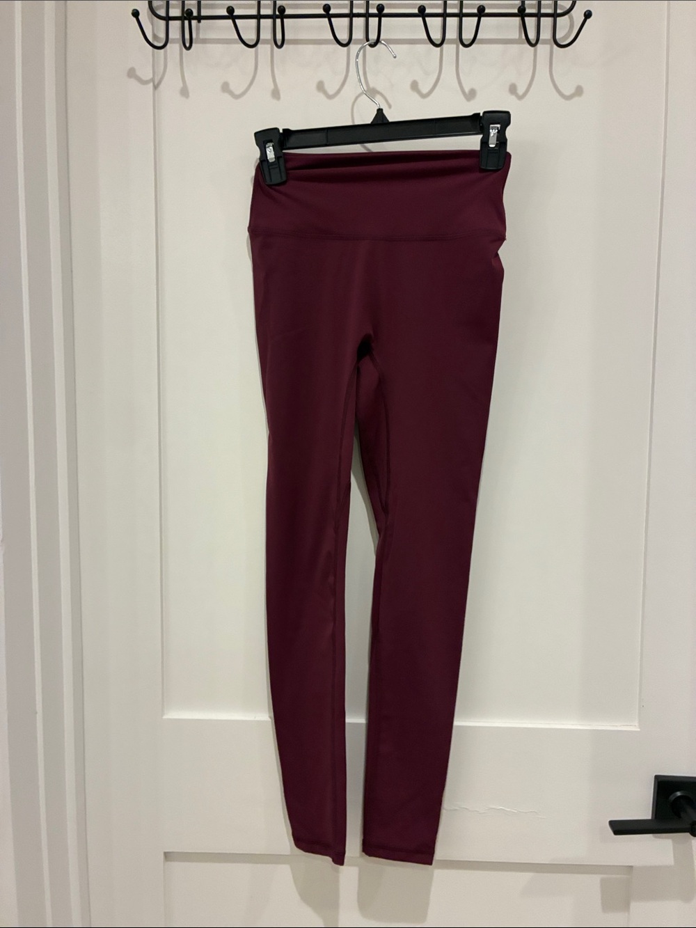 Garage Burgundy High-Waist Leggingsig